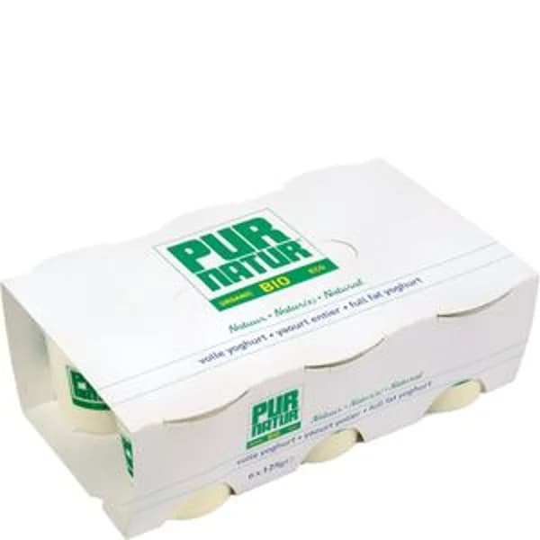 Yogur natural bio 6x125 g - 1 ud - Imagen del producto en Findit
