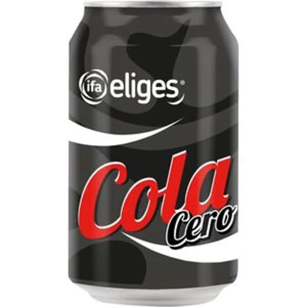 Refresco de cola cero lata 33 cl - 0.33 l - Imagen del producto en Findit