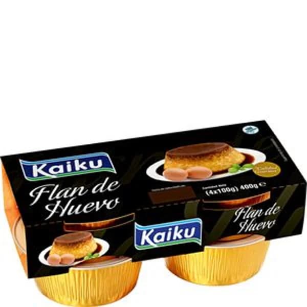 Flan de huevo 4x110 g - 0.44 kg - Imagen del producto en Findit