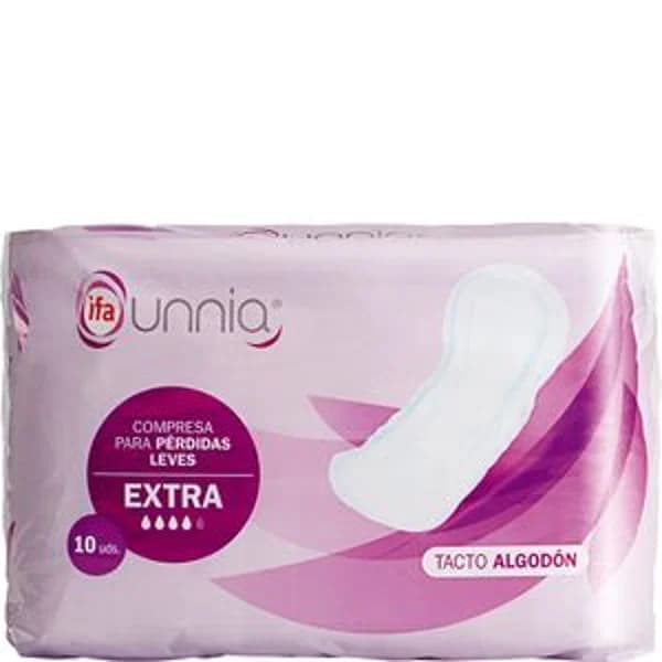 Compresas pérdidas leves extra 10 unidades - 9.74 ud - Imagen del producto en Findit