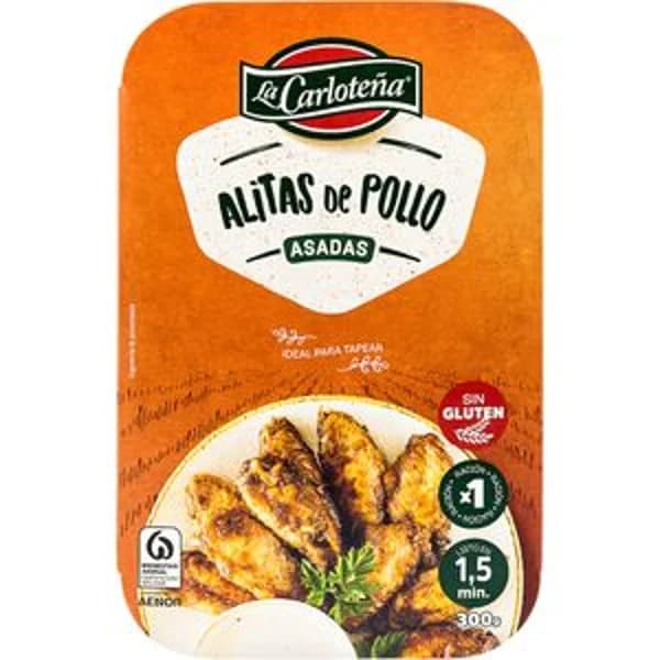 Alitas de pollo asadas 300 g - 1 ud - Imagen del producto en Findit