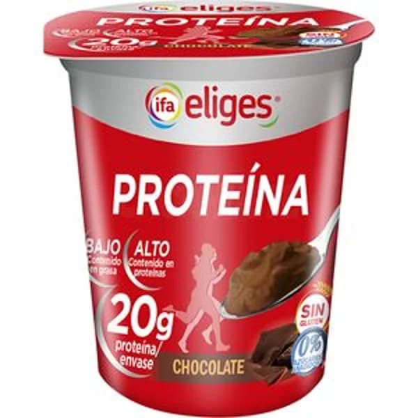 Postre de chocolate proteínas 200 g - 0.2 kg - Imagen del producto en Findit