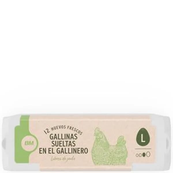 Huevos L docena - 12 ud - Imagen del producto en Findit