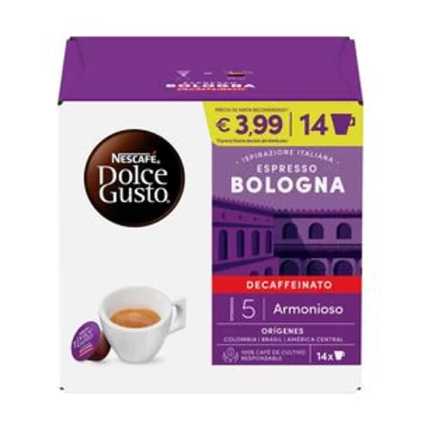 Café espresso Bologna 14 cápsulas - 0.08 kg - Imagen del producto en Findit