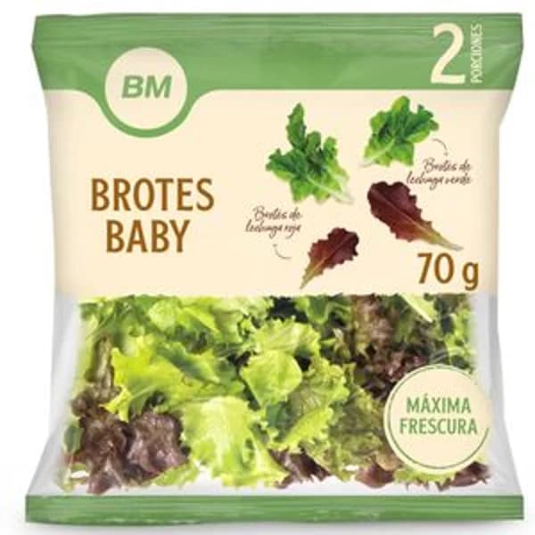 Brotes baby 70 g - 0.07 ud - Imagen del producto en Findit
