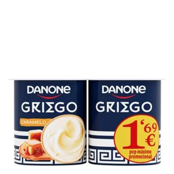Yogur griego con caramelo 4x120 g - 0.44 kg - Imagen del producto en Findit