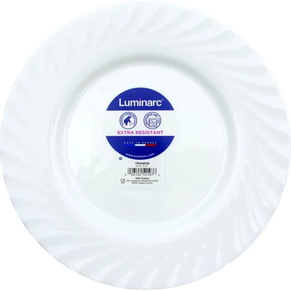 Plato Llano Blanco 24,5 Cm - 1 ud - Imagen del producto en Findit