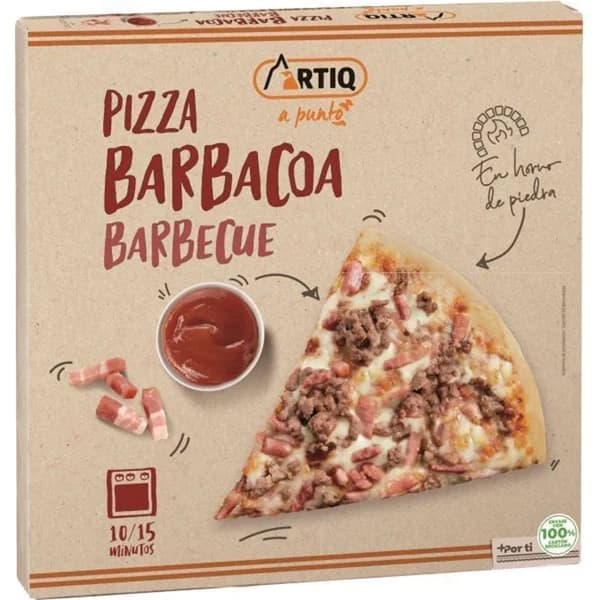 Pizza Barbacoa Horno Piedra - 0.4 kg - Imagen del producto en Findit