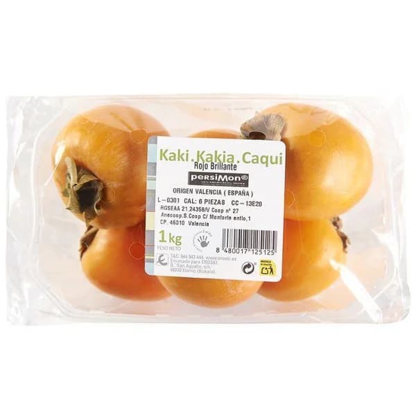 Kaki, cubeta 1 kg - 1 ud - Imagen del producto en Findit