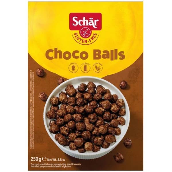 Choco balls sin gluten sin gluten SCHAR, caja 250 g - 0.25 kg - Imagen del producto en Findit