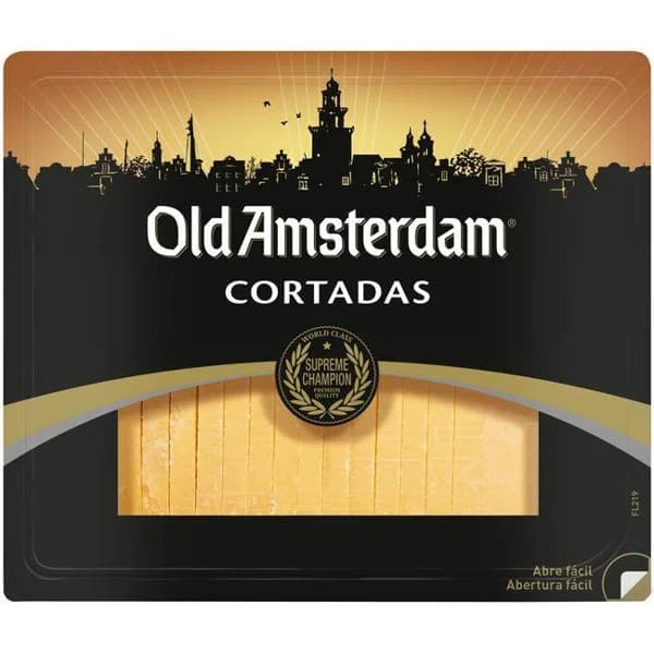 Cortadas OLD AMSTERDAM, cuña 200 g - 1 ud - Imagen del producto en Findit