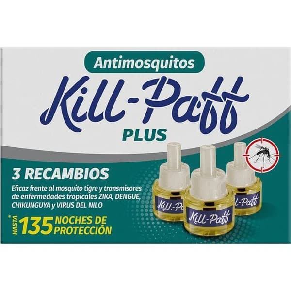 Insecticida líquido KILL PAFF, recambio 3 uds - 3 ud - Imagen del producto en Findit