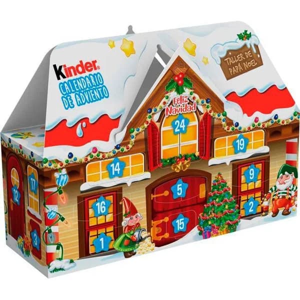 Calendario Casa de Adviento 3D KINDER, 1 ud, 234 g - 1 ud - Imagen del producto en Findit