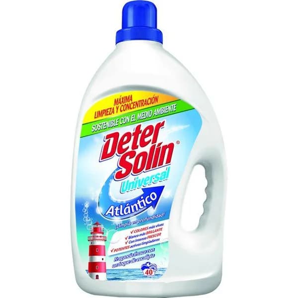 Detergente Atlántico DETERSOLÍN, garrafa 40 dosis - 1 ud - Imagen del producto en Findit