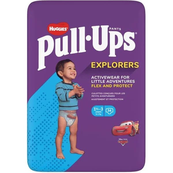 Pañal niño 1,6-3 años 12-17 kg Talla 5 HUGGIES, paquete 34 uds - 1 ud - Imagen del producto en Findit