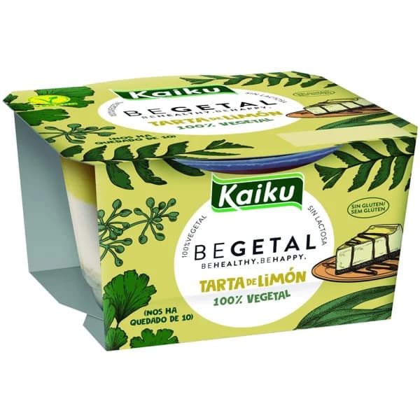 Begetal tarta de limón KAIKU, tarrina 100 g - 1 ud - Imagen del producto en Findit
