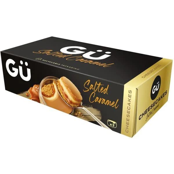 Cheesecake de caramelo salado GÜ, tarrina 2x92 g - 1 ud - Imagen del producto en Findit