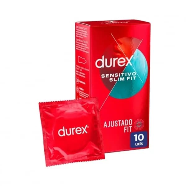 Preservativos sensitivo suave para mayor sensibilidad talla pequeña Durex 10 ud. - 1 ud - Imagen del producto en Findit