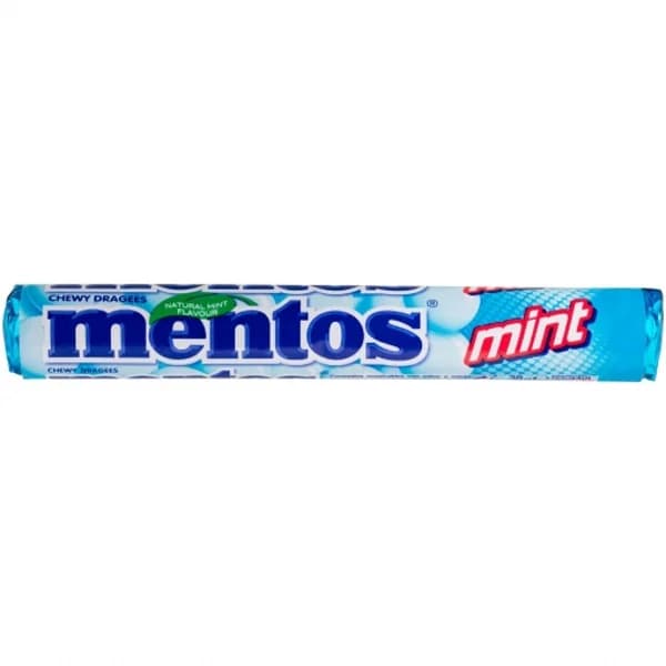 Caramelos sabor menta Mentos 38 g. - 0.04 kg - Imagen del producto en Findit