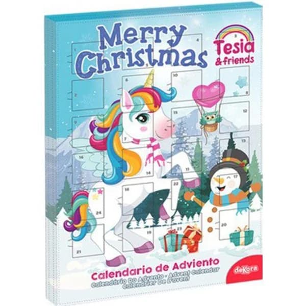 Calendario de Adviento Tesia&Friends DEKORA, caja 50 g - 1 ud - Imagen del producto en Findit