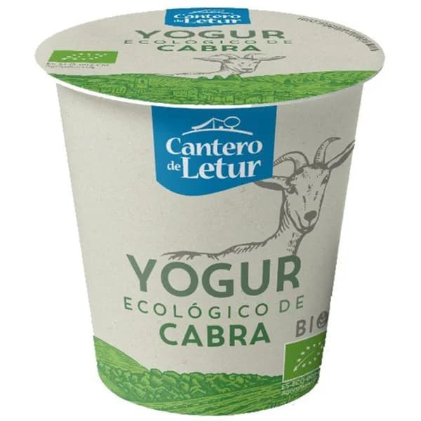 Yogur de cabra Bio CANTERO DE LETUR, tarrina 125 g - 1 ud - Imagen del producto en Findit