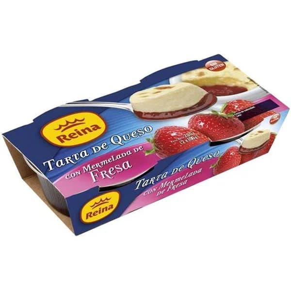Tarta de queso REINA, pack 2x100 g - 1 ud - Imagen del producto en Findit