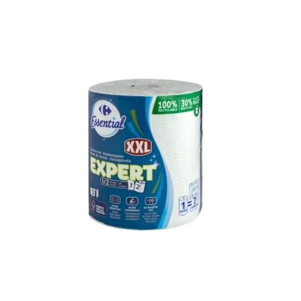 Papel de cocina XXL 3 capas Carrefour Expert 1 rollo - 1 ud - Imagen del producto en Findit