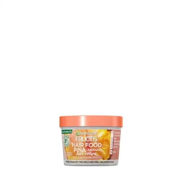 Mascarilla capilar 3 en 1 Hair Food piña anti-rotura para cabello largo frágil Garnier-Fructis 400 ml. - 0.4 l - Imagen del producto en Findit
