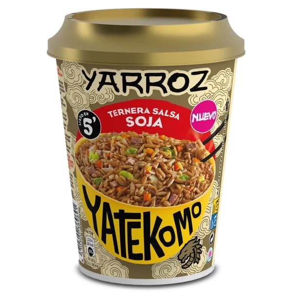 Yarroz con ternera y salsa de soja Gallina Blanca vaso 84 g - 0.08 kg - Imagen del producto en Findit