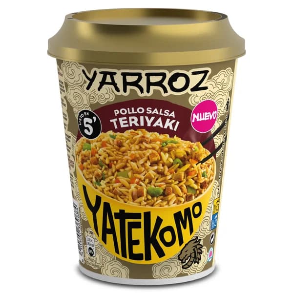 Yarroz con pollo y salsa teriyaki Gallina Blanca vaso 84 g - 0.08 kg - Imagen del producto en Findit