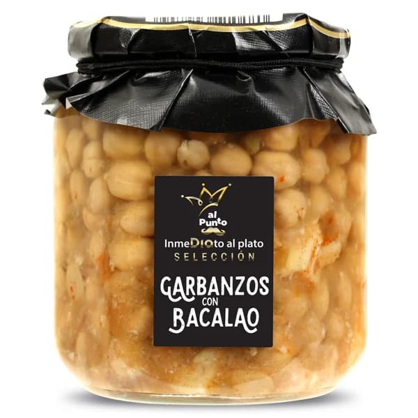 Garbanzos con bacalao Al Punto Dia frasco 570 g - 1 ud - Imagen del producto en Findit