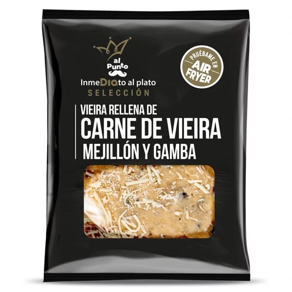 Vieira rellena de vieira, mejillón y gambas Al Punto Dia bolsa 110 g - 1 ud - Imagen del producto en Findit