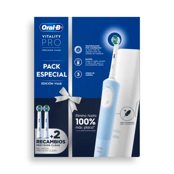 Lote higiene bucal Vitality Pro Precision Clean Oral-B - 1 ud - Imagen del producto en Findit