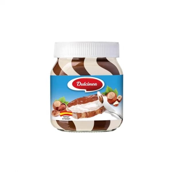 Crema con avellanas dos sabores Dulcinea 700 g. - 0.7 kg - Imagen del producto en Findit