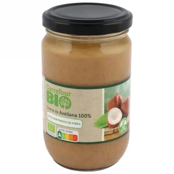 Crema de avellana ecológica Carrefour Bio sin gluten 290 g. - 0.29 kg - Imagen del producto en Findit
