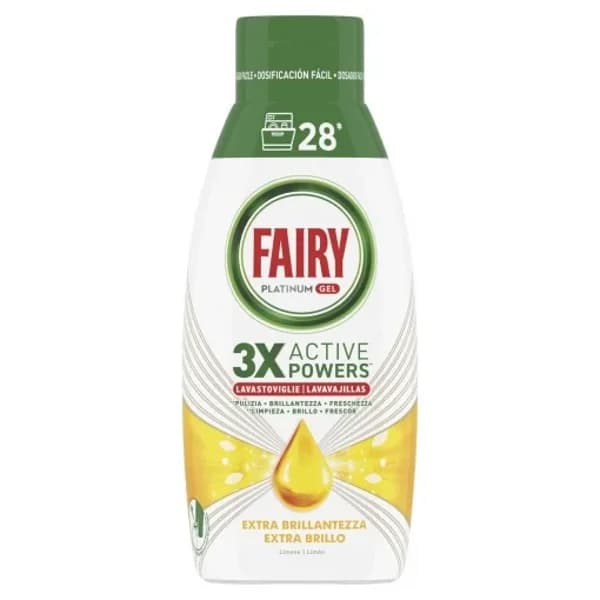 Lavavajillas a maquima gel limo Fairy 504 ml. - 27.65 ud - Imagen del producto en Findit