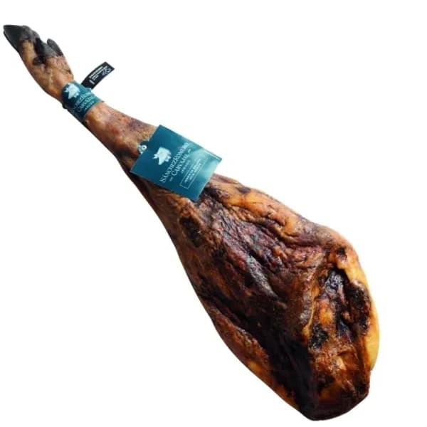 Jamón de Bellota Ibérico 100% Raza Ibérica Sánchez Romero Carvajal pieza de 7 kg aprox - 6.5 kg - Imagen del producto en Findit