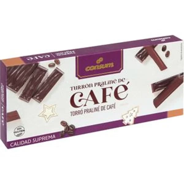 Turrón Praliné Café - 1 ud - Imagen del producto en Findit