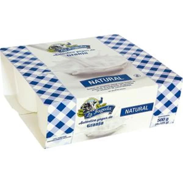 Yogur Natural - 0.5 kg - Imagen del producto en Findit