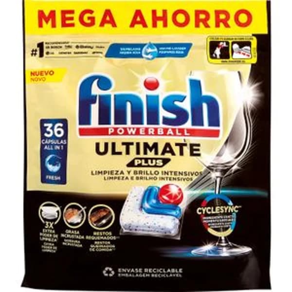 Pastillas Lavavajillas Ultimate Plus - 0.13 kg - Imagen del producto en Findit