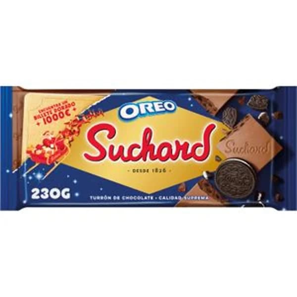 Turrón de Chocolate con Galleta Oreo - 1 ud - Imagen del producto en Findit