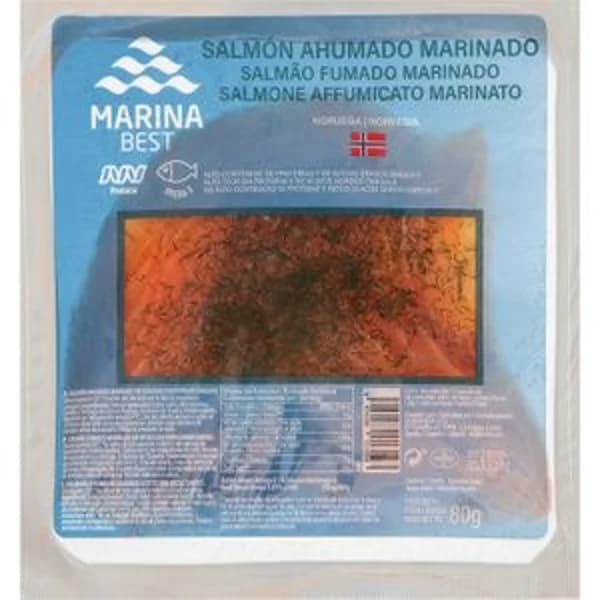 Salmón Ahumado Marinado Noruego - 0.08 ud - Imagen del producto en Findit