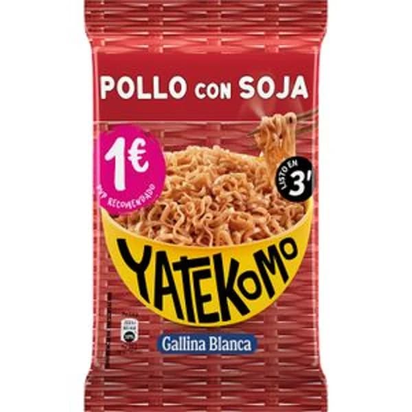 Yatekomo Pollo Soja Bolsa - 1 ud - Imagen del producto en Findit