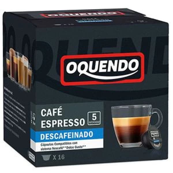 Espresso Descafeinado 16 Cápsulas DG - 15.96 ud - Imagen del producto en Findit
