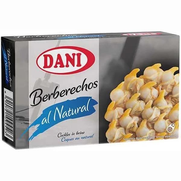 Berberechos al natural DANI, lata 63 g - 1 ud - Imagen del producto en Findit