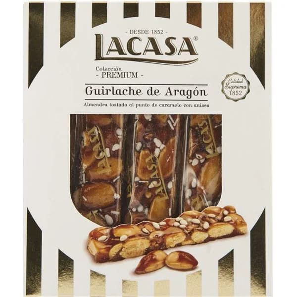 Barritas de guirlache LACASA, caja 240 g - 1 ud - Imagen del producto en Findit
