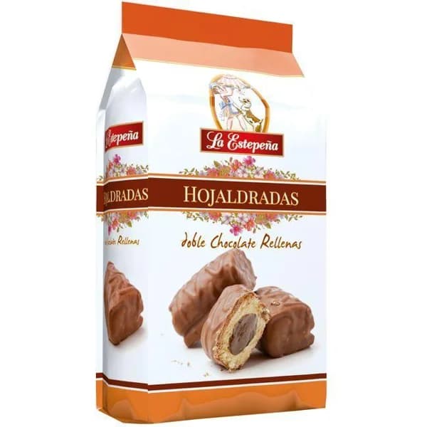 Hojaldradas de doble chocolate LA ESTEPEÑA, bolsa 310 g - 1 ud - Imagen del producto en Findit