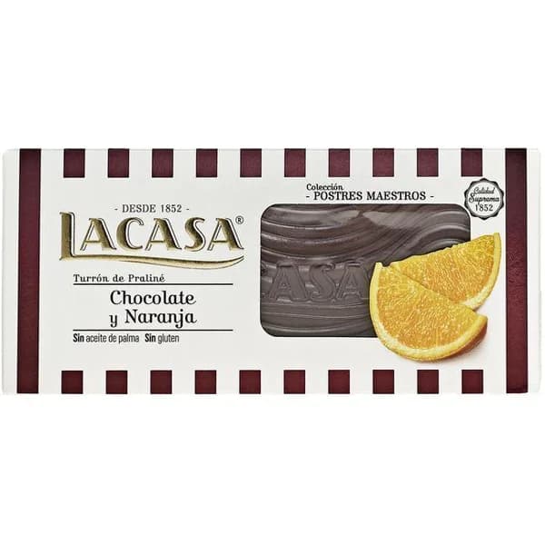Praline de naranja LACASA, caja 225 g - 1 ud - Imagen del producto en Findit