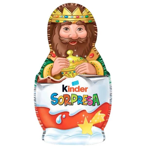 Figura de chocolate con sorpresa KINDER, 1 ud., 36 g - 1 ud - Imagen del producto en Findit