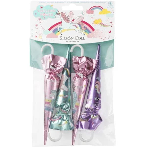 Sombrilla de unicornios SIMON COLL, bolsa 60 g - 1 ud - Imagen del producto en Findit